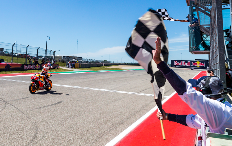 Illustration for article titled Overcoming The Odds, Marc Marquez Wins MotoGP Again In Austin